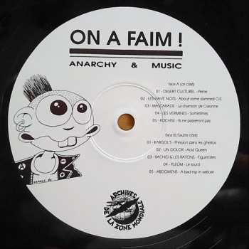 2LP Various: On A Faim! Anarchy & Musik