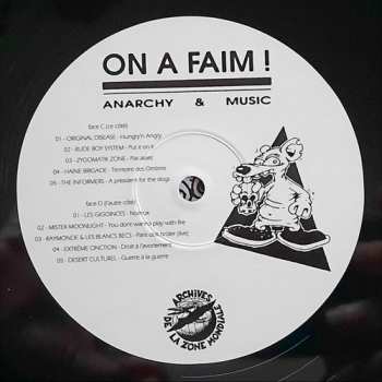2LP Various: On A Faim! Anarchy & Musik