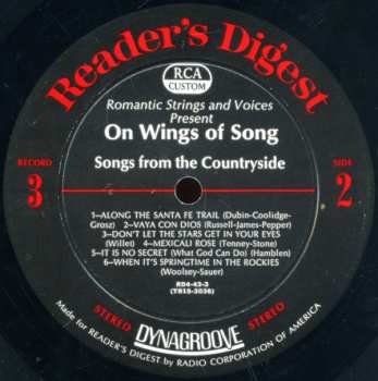 6LP/Dobozkészlet Various: On Wings Of Song (6xLP+BOX)