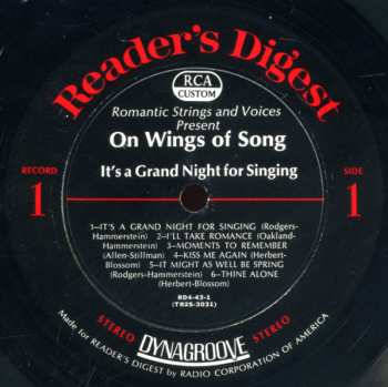 6LP/Dobozkészlet Various: On Wings Of Song (6xLP+BOX)