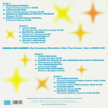 2LP Various: Onda De Amor (Synthesized Brazilian Hits That Never Were 1984-94)