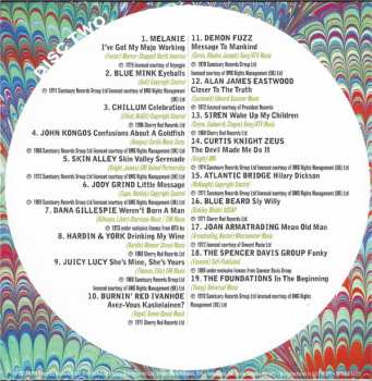 3CD/Dobozkészlet Various: One Way Glass (Dancefloor Prog, Brit Jazz & Funky Folk 1968-1975)