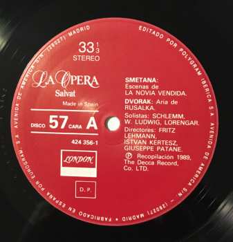 LP Various: Ópera Centroeuropea