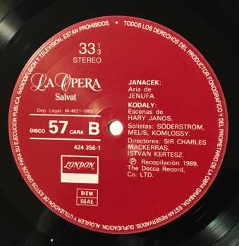 LP Various: Ópera Centroeuropea