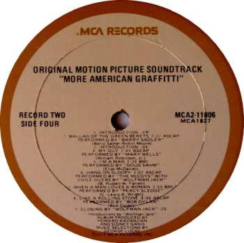 2LP Various: Original Motion Picture Soundtrack - More American Graffiti CLR