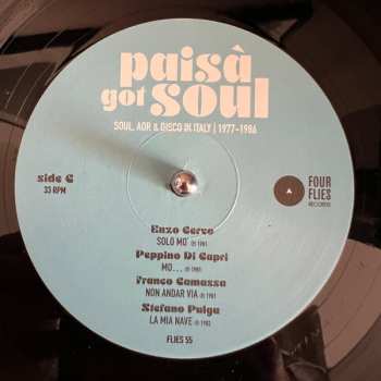 2LP Various: Paisà Got Soul (Soul, AOR & Disco In Italy 1977​-​1986)