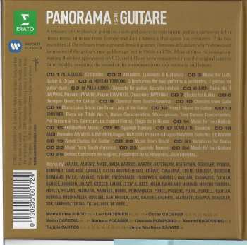 25CD/Dobozkészlet Various: Panorama De La Guitare (A World Of Classical Guitar Music)