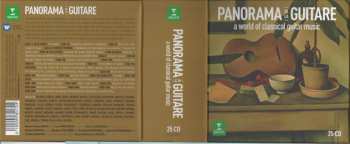 25CD/Dobozkészlet Various: Panorama De La Guitare (A World Of Classical Guitar Music)
