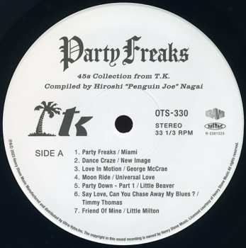 LP Various: Party Freaks - 45s Collection From T.K.