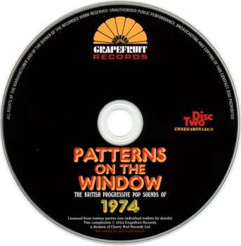 3CD/Dobozkészlet Various: Patterns On The Window (The British Progressive Pop Sounds Of 1974)