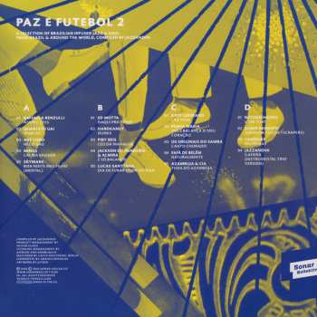 2LP Various: Paz E Futebol 2 (A Selection Of Brazilian Infused Jazz And Soul From Brazil And Around The World) (Compiled By Jazzanova)