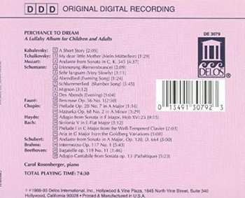 CD Various: ...Perchance To Dream, A Lullaby Album For Children And Adults