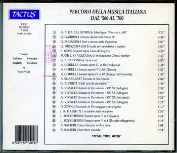 CD Various: Percorsi Della Musica Italiana Dal '500 Al '700