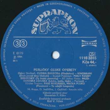 LP Various: Perličky České Operety