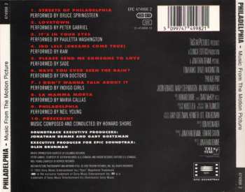 CD Various: Philadelphia (Music From The Motion Picture)