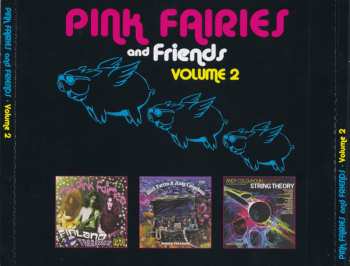 3CD Various: Pink Fairies And Friends Volume 2