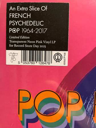 LP Various: Pop Psychédélique: Les Extras (An Extra Slice Of French Psychedelic Pop) LTD