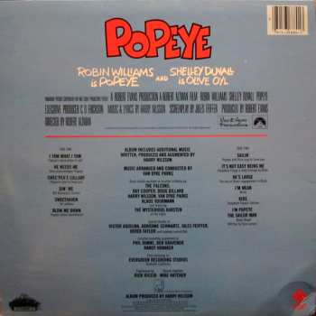LP Various: Popeye - Original Motion Picture Soundtrack Album