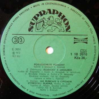 LP Various: Poslouchejte Pohádky