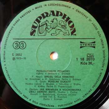 LP Various: Poslouchejte Pohádky