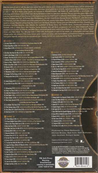 4CD/Dobozkészlet Various: Progressions: 100 Years Of Jazz Guitar