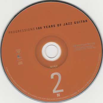 4CD/Dobozkészlet Various: Progressions: 100 Years Of Jazz Guitar