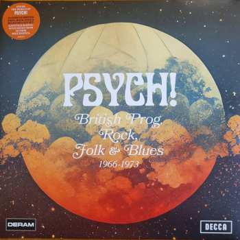 2LP Various: Psych! British Prog, Rock, Folk & Blues 1966-1973