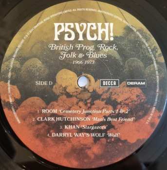 2LP Various: Psych! British Prog, Rock, Folk & Blues 1966-1973