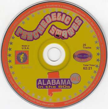 CD Various: Psychedelic States: Alabama In The 60s Vol. 2