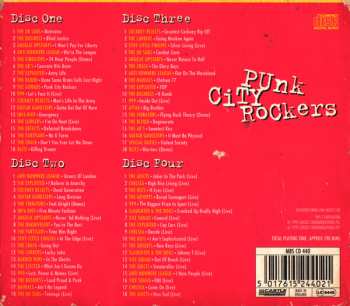 4CD/Dobozkészlet Various: Punk City Rockers