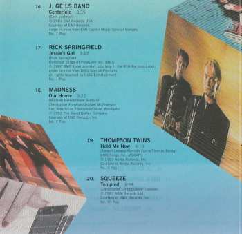 CD Various: (20 Of The Greatest Hits From The Decade Of Excess) Pure 80's