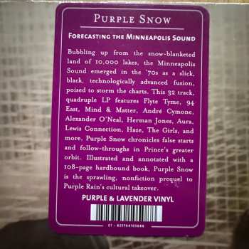 4LP/Dobozkészlet Various: Purple Snow: Forecasting The Minneapolis Sound CLR