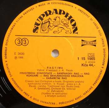 LP Various: Ragtime
