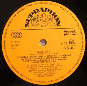 LP Various: Ragtime
