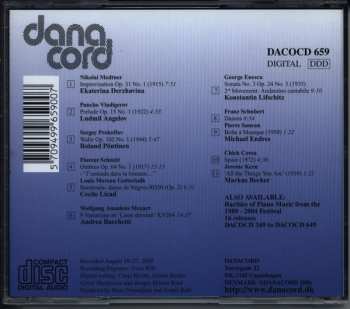 CD Various: Rarities Of Piano Music At 'Schloss Vor Husum' From The 2005 Festival