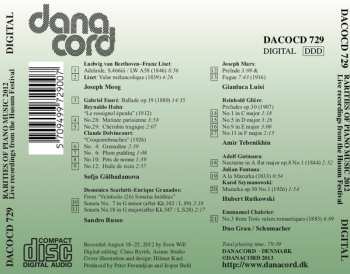 CD Various: Rarities Of Piano Music At 'Schloss Vor Husum' From The 2012 Festival