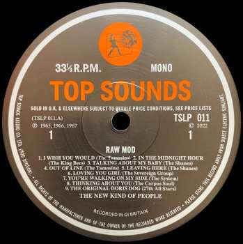 LP Various: Raw Mod (The New Kind Of People 1965 • 1968) LTD