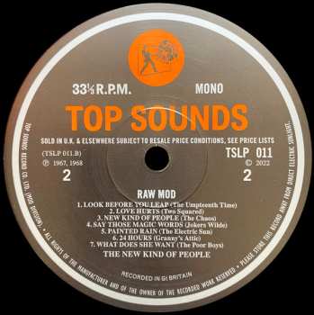 LP Various: Raw Mod (The New Kind Of People 1965 • 1968) LTD