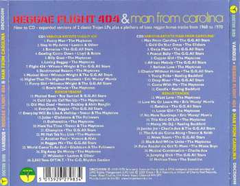 2CD Various: Reggae Flight 404 & Man From Carolina 