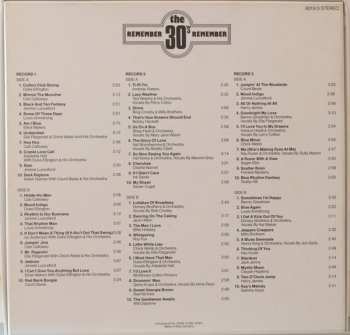 3LP/Dobozkészlet Various: Remember The 30's