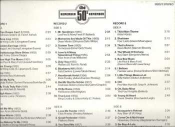 3LP/Dobozkészlet Various: Remember The 50's