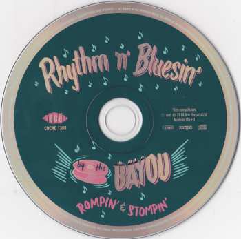 CD Various: Rhythm 'N' Bluesin' By The Bayou - Rompin' & Stompin'