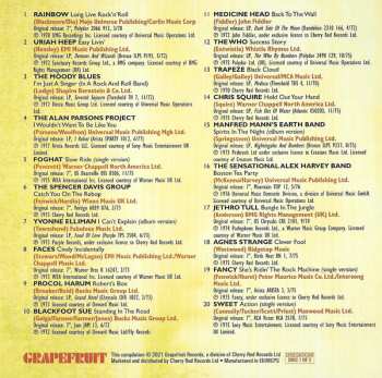 3CD/Dobozkészlet Various: Riding The Rock Machine: British Seventies Classic Rock