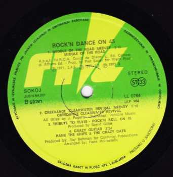 LP Various: Rock & Dance On 45