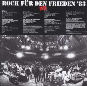 4CD/DVD/Dobozkészlet Various: Rock Für Den Frieden