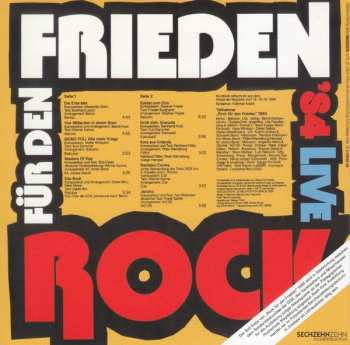 4CD/DVD/Dobozkészlet Various: Rock Für Den Frieden