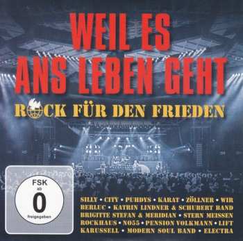 4CD/DVD/Dobozkészlet Various: Rock Für Den Frieden
