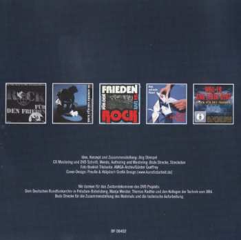 4CD/DVD/Dobozkészlet Various: Rock Für Den Frieden