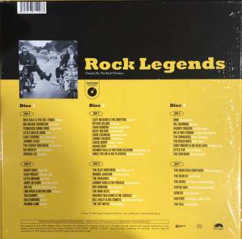 3LP/Dobozkészlet Various: Rock Legends: Classics By Rock Pioneers LTD