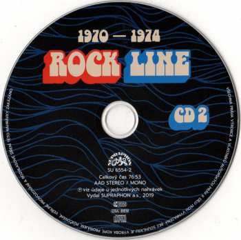 2CD Various: Rock Line 1970-1974